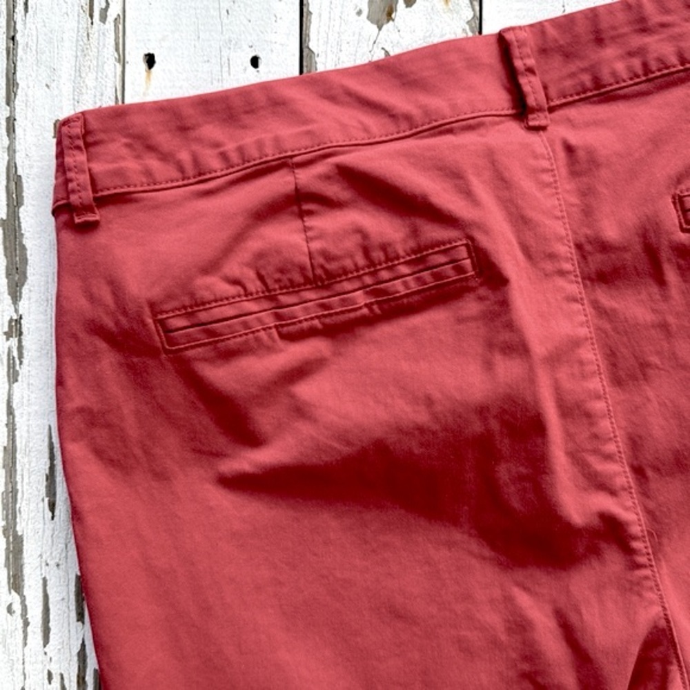 Old Navy Pixie Pixie Mid Rise Pants In Robbie Red - image 4